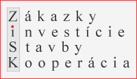 Zákazky, Investície, Stavby, Kooperácia