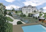 Bývanie pri kaštieli? Na juhu spustili predaj projektu Kráľovský vŕšok